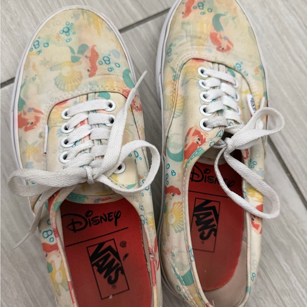 Disney x Vans Ariel Print Low-Top Sneakers